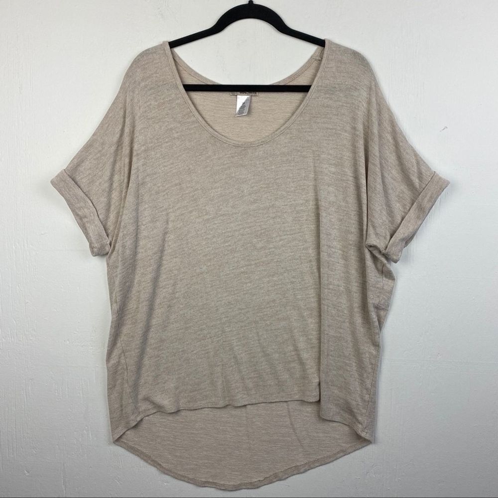 Ultra Teeze Slub Hi Lo Knit Top